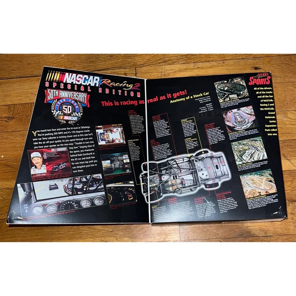 NASCAR Racing 2 50th Anniversary Special Edition PC Game
